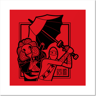 Umbrella Ninja Posters and Art